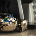 Coffee machine in the lobby