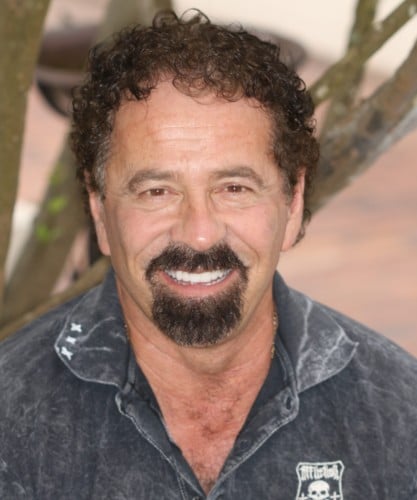 Frank's smiling portrait after dental treatment