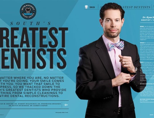 Dr. Reeve’s Featured as 2020-2021 Greatest Dentists in South Magazine